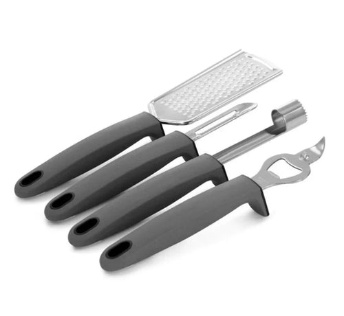 19 Piece Nylon and Stainless Steel Kitchen Tool and Utensil Set